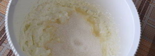 сладкие блинные роллы с творогом и фруктами. Шаг 6