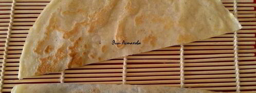 сладкие блинные роллы три вкуса с соусами. Шаг 8