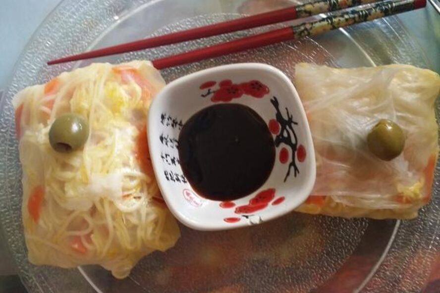 Рецепт спринг роллы по-тайски