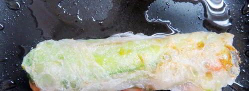 спринг-роллы с креветками. Шаг 14