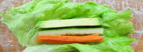 спринг-роллы с креветками. Шаг 9