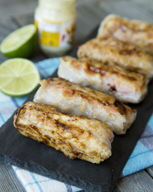 Спринг-роллы с курицей