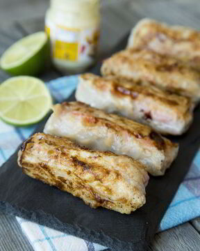 Спринг-роллы с курицей