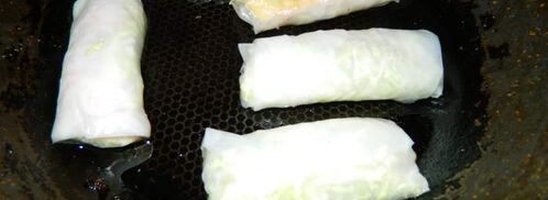 спринг-роллы с семгой. Шаг 2