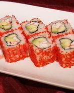 Суши роллы Калифорния