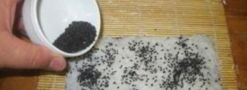 вегетарианские роллы. Шаг 8