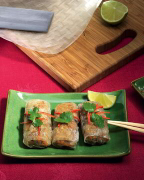 Вьетнамские роллы с мясом ягненка