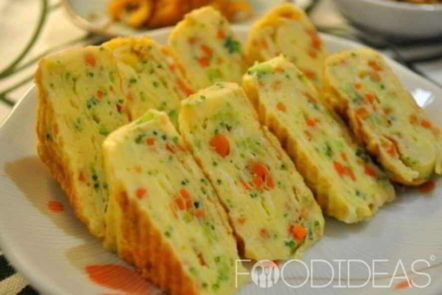 Рецепт яичные роллы