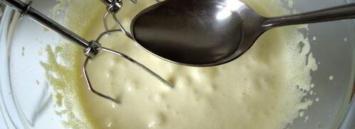 бисквитный рулет с яблочным парфе. Шаг 4