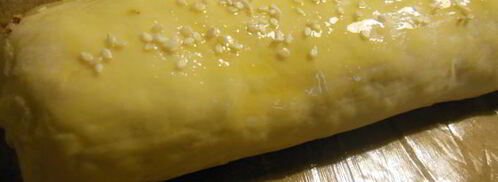 картофельный рулет с фаршем. Шаг 7