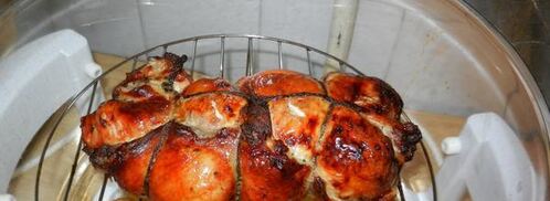 куриный рулет с белыми грибами и овощами. Шаг 3