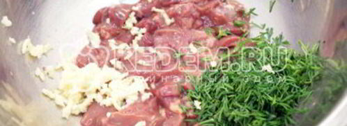 куриные рулетики с печенью. Шаг 3