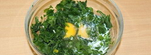 рулет из курицы со шпинатом. Шаг 3