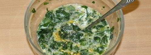 рулет из курицы со шпинатом. Шаг 4