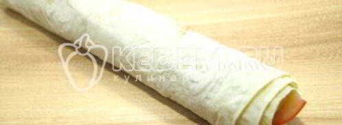 рулет из лаваша закусочный. Шаг 5