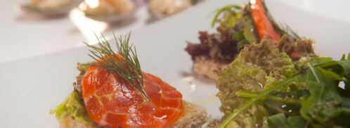 рулет из лосося на тостах. Шаг 4