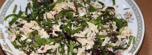 рулет из свинины со свекольной ботвой и сыром. Шаг 6