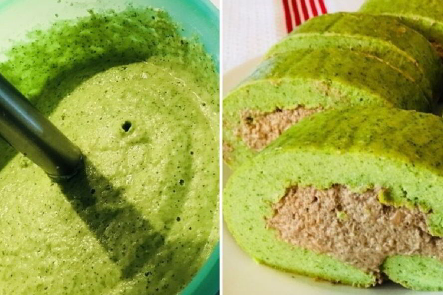 Рецепт рулет с сыром и грибами