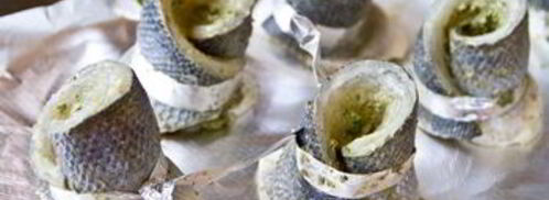 рулетики из сибаса с песто. Шаг 5