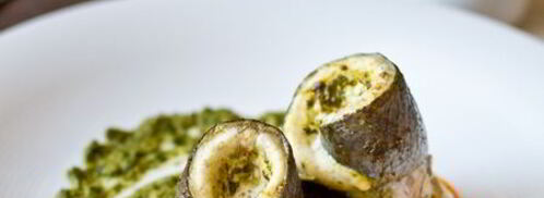 рулетики из сибаса с песто. Шаг 9