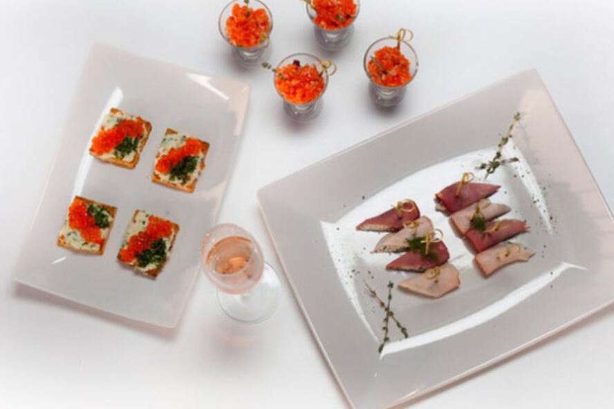 Рецепт рулетики из ветчины