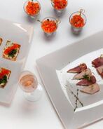 Рулетики из ветчины