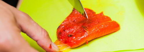 рулетики из запеченного перца. Шаг 4