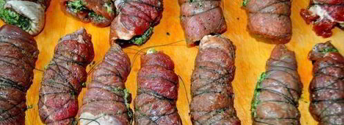 рулеты из говядины прованские огурчики. Шаг 10