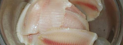 рулеты из телапии с творожным сыром и орехами. Шаг 3