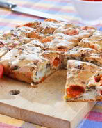 Слоеный рулет со сладким перцем