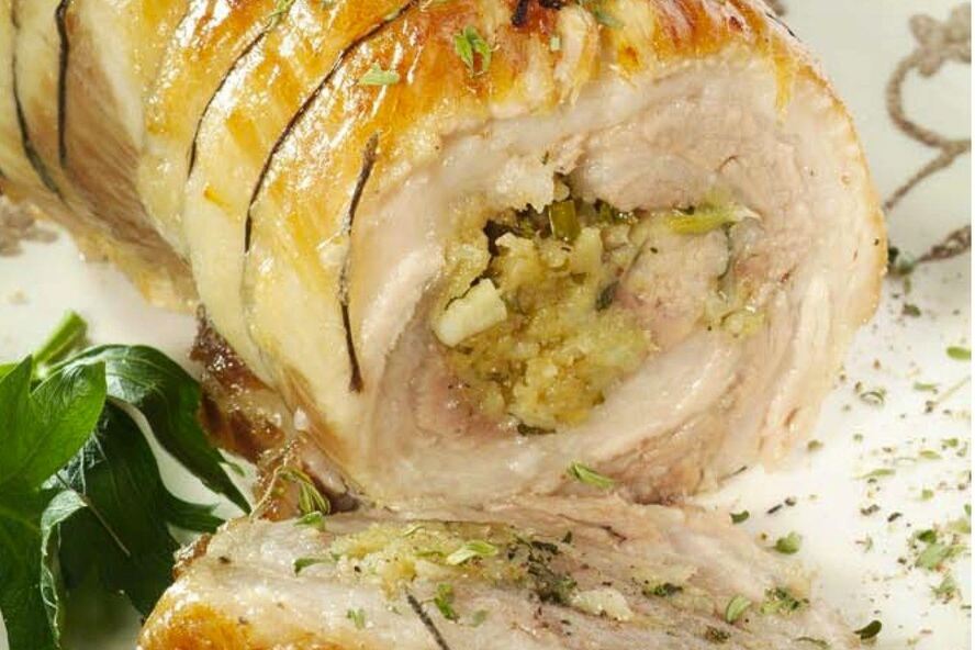 Рецепт свиной рулет по-ирландски