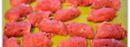 свиные рулетики с сыром. Шаг 5