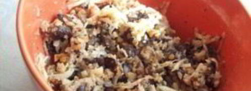 свиные рулеты с сыром и грибами. Шаг 3