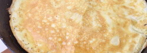 яичный рулет с грибами. Шаг 9