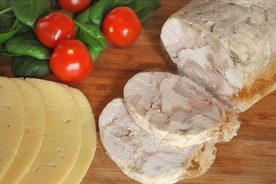 Рецепт заливной куриный рулет