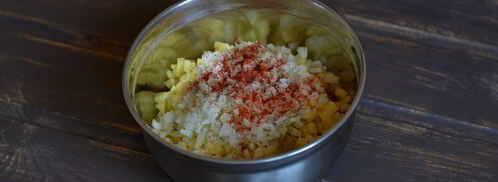 самса из слоеного теста. Шаг 4