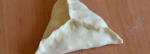 самса из слоеного теста. Шаг 10