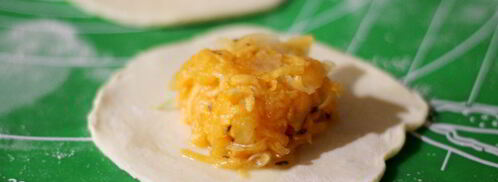 самса с тыквой. Шаг 4