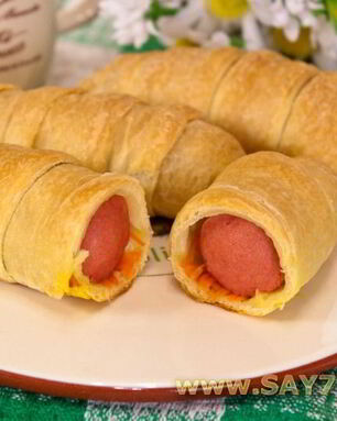Сосиски в слоеном тесте