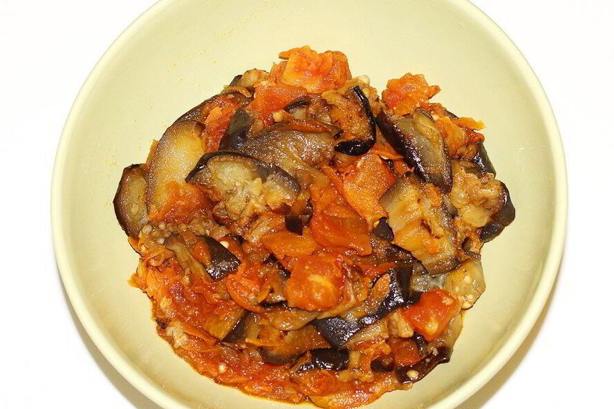 Рецепт соте из баклажанов