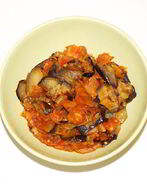 Соте из баклажанов