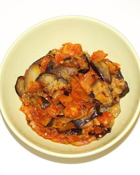 Соте из баклажанов