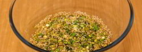 свинина, маринованная в соевом соусе и зеленом луке. Шаг 3