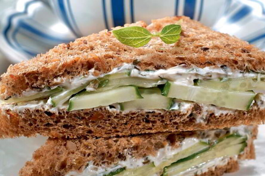 Рецепт английские сэндвичи с огурцами