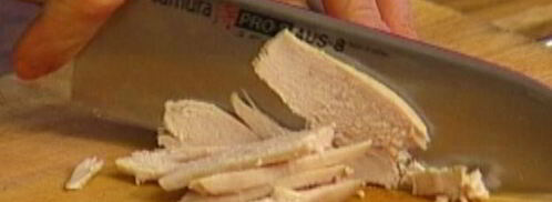 сэндвич с курицей карри, радиккио и базиликом. Шаг 6