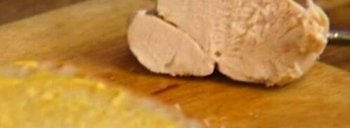 сэндвич с курицей карри, радиккио и базиликом. Шаг 7