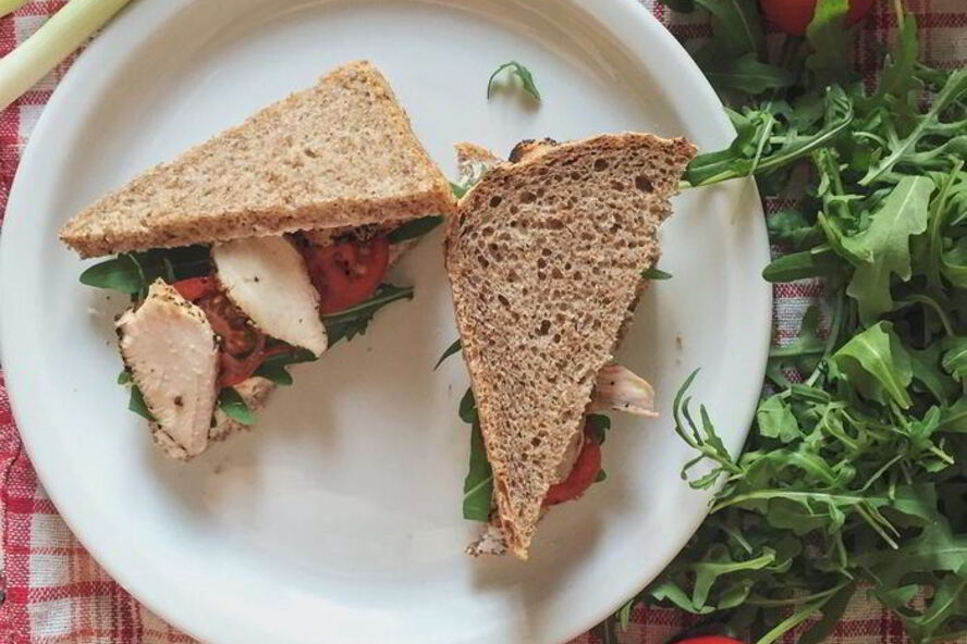 Рецепт сэндвич с курицей