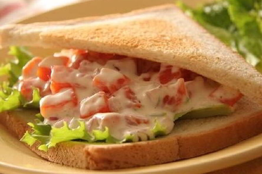 Рецепт сэндвич с семгой