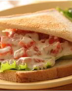 Сэндвич с семгой