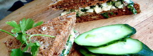 сэндвич с яичным салатом. Шаг 4